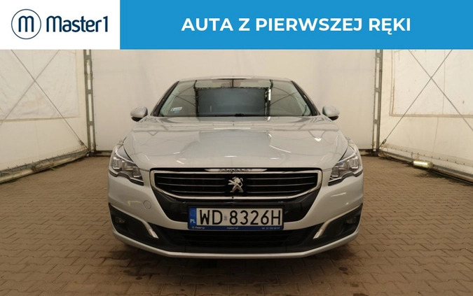 Peugeot 508 cena 49850 przebieg: 53468, rok produkcji 2018 z Złocieniec małe 191